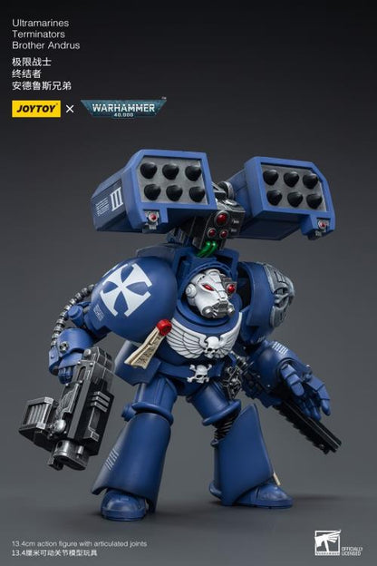 Warhammer 40K Ultramarines Terminators Brother Andrus 1/18 Scale Action Figure