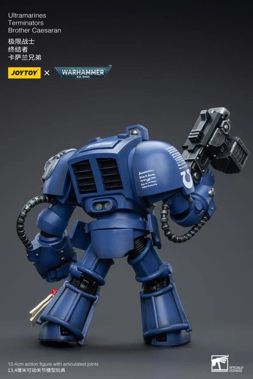 Warhammer 40K Ultramarines Terminators Brother Caesaran 1/18 Scale Action Figure