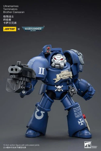 Warhammer 40K Ultramarines Terminators Brother Caesaran 1/18 Scale Action Figure