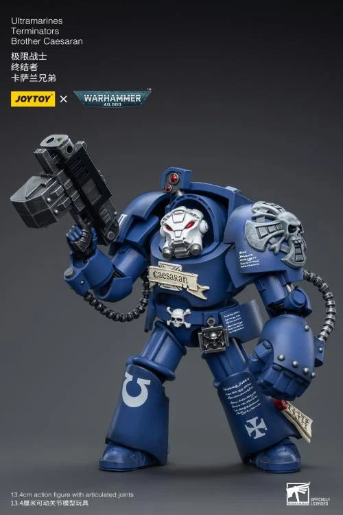 Warhammer 40K Ultramarines Terminators Brother Caesaran 1/18 Scale Action Figure