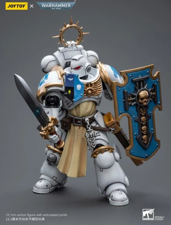 Warhammer 40K Ultramarines White Consuls Bladeguard Veteran 1/18 Scale Action Figure