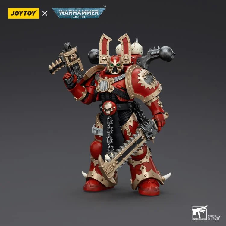 Warhammer 40K World Eaters Khorne Berzerker (Ver. 6) 1/18 Scale Action Figure