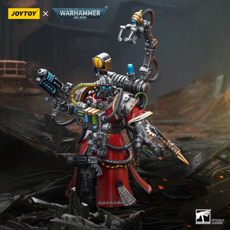Warhammer 40k Adeptus Mechanicus Cybernetica Datasmith 1/18 Scale Action Figure