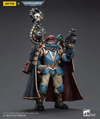 Warhammer 40k Astra Militarum Tempestus Scions Command Squad 55th Kappic Eagles Tempestor Prime 1/18 Scale Figure