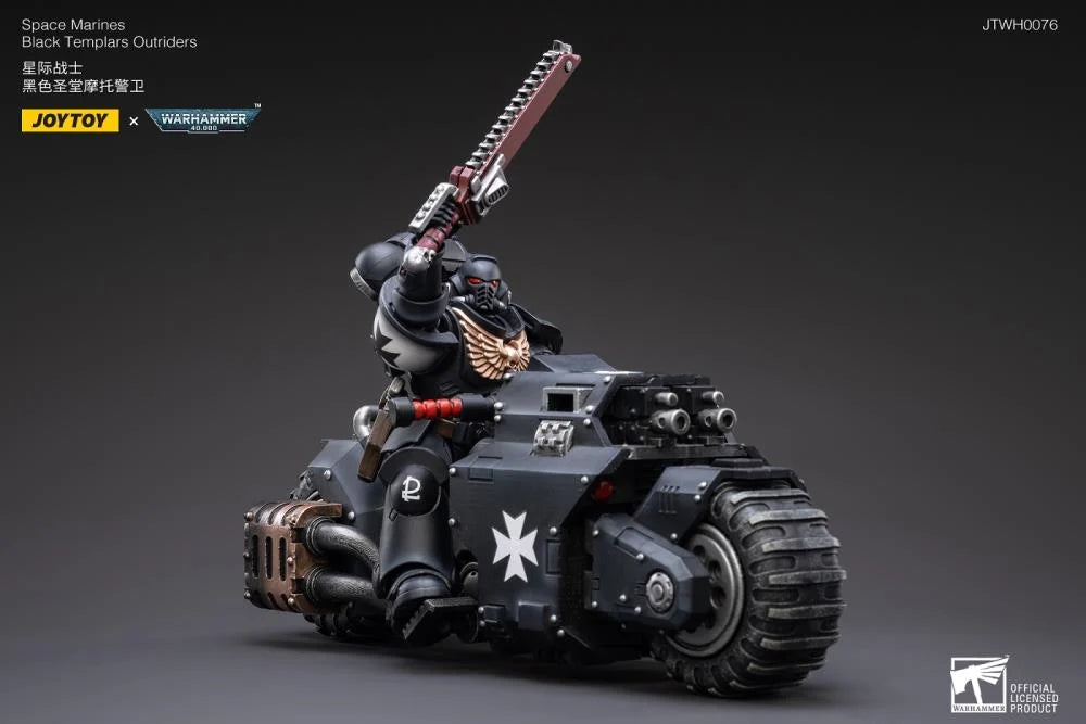 Warhammer 40k Black Templars Raider-Pattern Combat Bike 1/18 Scale