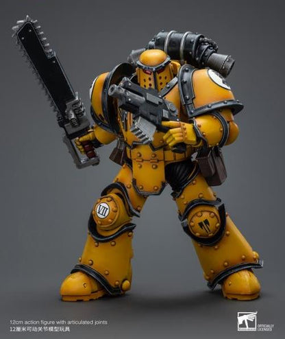 Warhammer: The Horus Heresy Imperial Fists Legion MkIII Despoiler Squad Legion Despoiler with Chainsword 1/18 Scale Action Figure