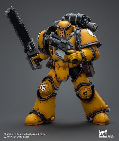 Warhammer: The Horus Heresy Imperial Fists Legion MkIII Despoiler Squad Legion Despoiler with Chainsword 1/18 Scale Action Figure