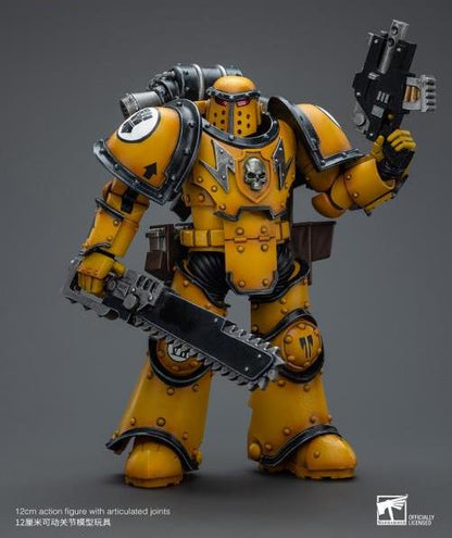 Warhammer: The Horus Heresy Imperial Fists Legion MkIII Despoiler Squad Legion Despoiler with Chainsword 1/18 Scale Action Figure