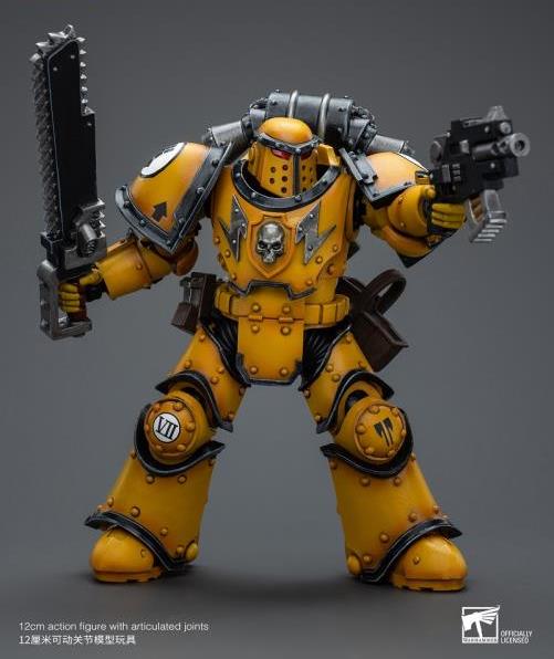 Warhammer: The Horus Heresy Imperial Fists Legion MkIII Despoiler Squad Legion Despoiler with Chainsword 1/18 Scale Action Figure