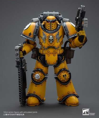 Warhammer: The Horus Heresy Imperial Fists Legion MkIII Despoiler Squad Legion Despoiler with Chainsword 1/18 Scale Action Figure