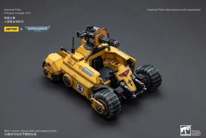 Warhammer 40k Imperial Fists Primaris Invader ATV 1/18 Scale Vehicle