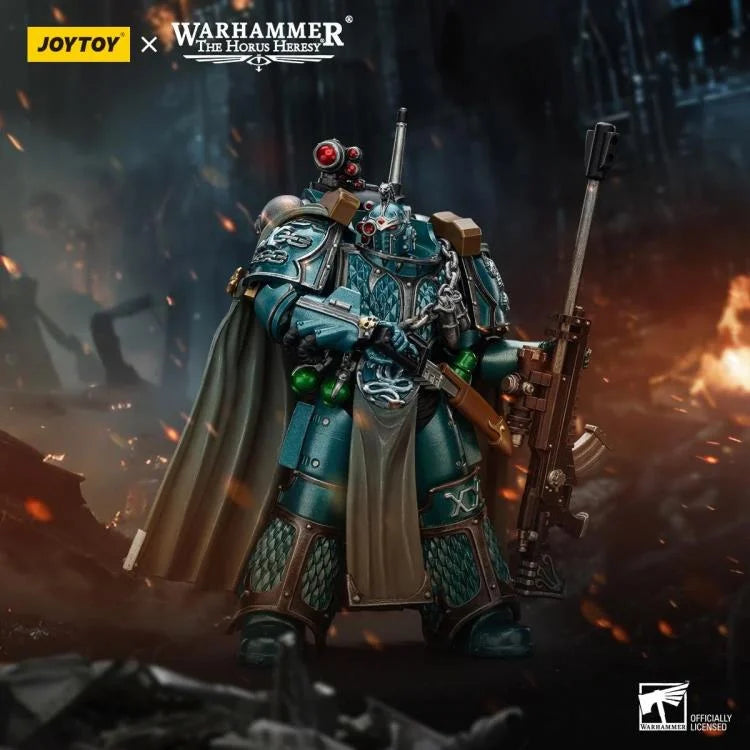 Exodus "The One Who Is Many" with Sniper Rifle and Power Dagger Warhammer: The Horus Heresy Alpha Legion 1/18 Scale Action Figure