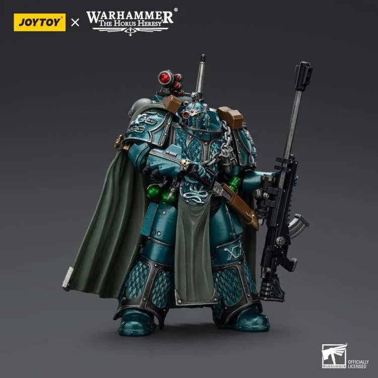 Exodus "The One Who Is Many" with Sniper Rifle and Power Dagger Warhammer: The Horus Heresy Alpha Legion 1/18 Scale Action Figure
