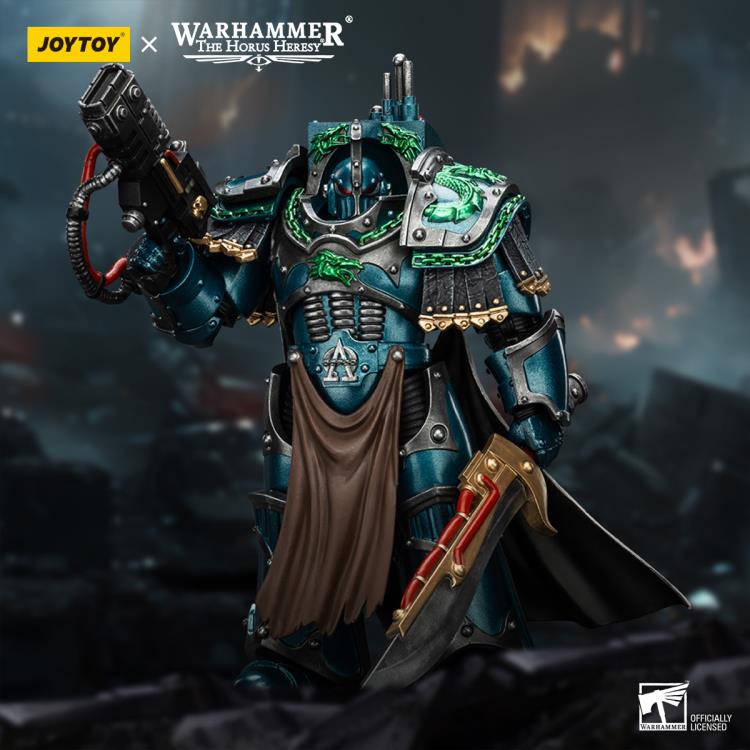 Legion Praetor in Cataphractii Terminator Armor Warhammer: The Horus Heresy Alpha Legion 1/18 Scale Action Figure