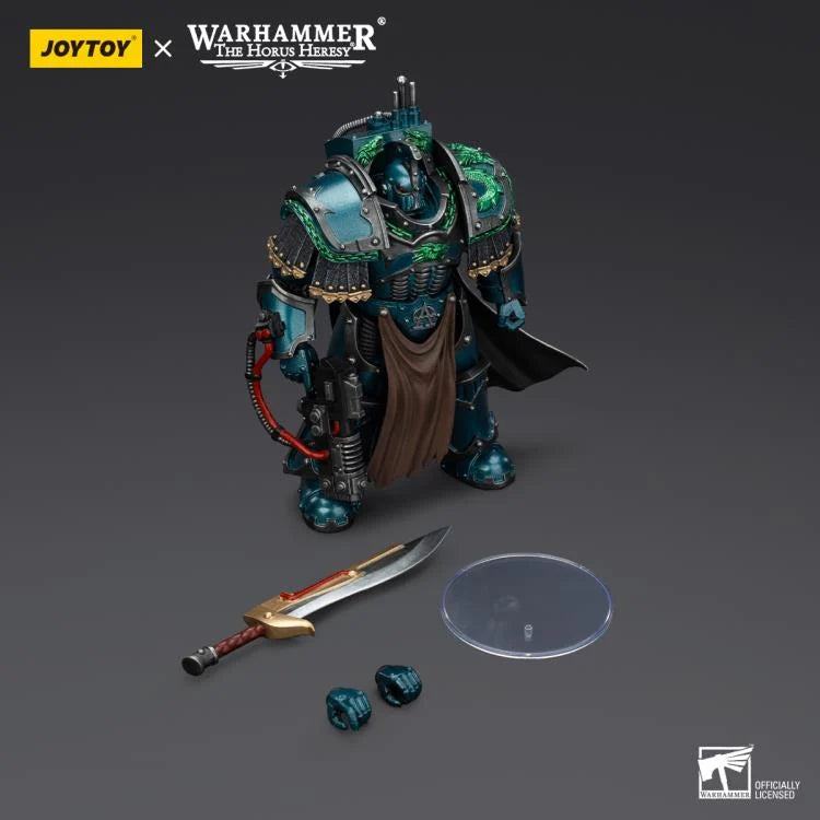 Legion Praetor in Cataphractii Terminator Armor Warhammer: The Horus Heresy Alpha Legion 1/18 Scale Action Figure