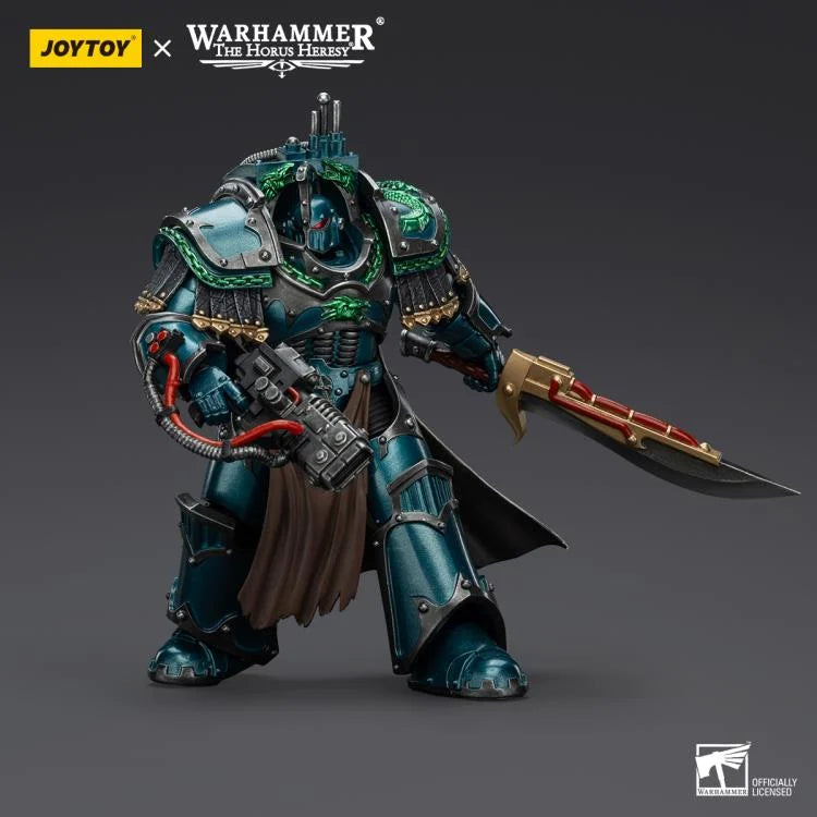 Legion Praetor in Cataphractii Terminator Armor Warhammer: The Horus Heresy Alpha Legion 1/18 Scale Action Figure
