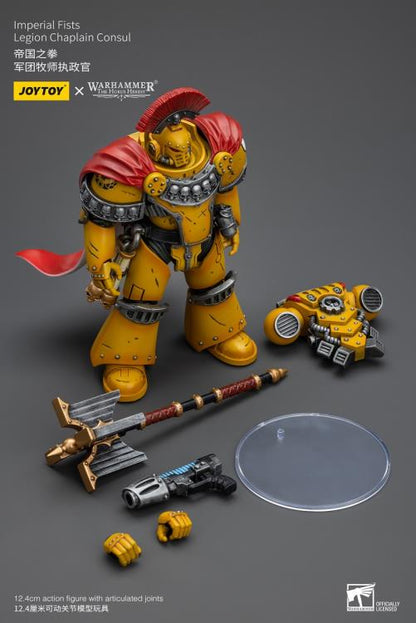 Warhammer: The Horus Heresy Imperial Fists Legion Chaplain Consul 1/18 Scale Action Figure