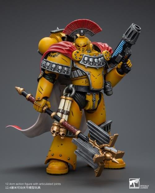 Warhammer: The Horus Heresy Imperial Fists Legion Chaplain Consul 1/18 Scale Action Figure
