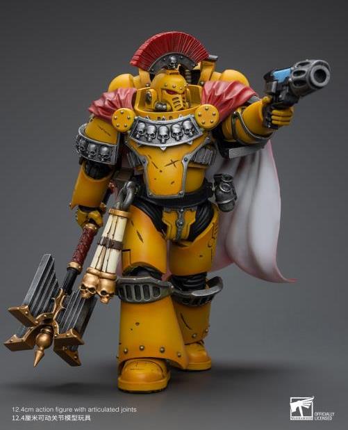 Warhammer: The Horus Heresy Imperial Fists Legion Chaplain Consul 1/18 Scale Action Figure