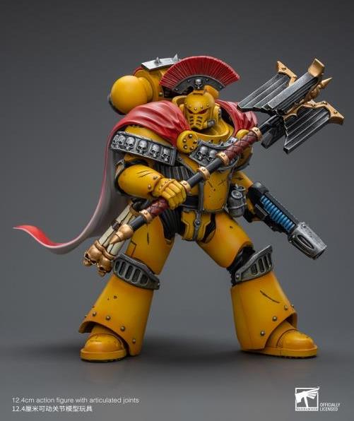 Warhammer: The Horus Heresy Imperial Fists Legion Chaplain Consul 1/18 Scale Action Figure