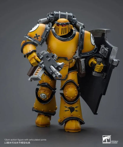 Warhammer: The Horus Heresy Imperial Fists Legion MkIII Breacher Squad Legion Breacher with Lascutter 1/18 Scale Action Figure