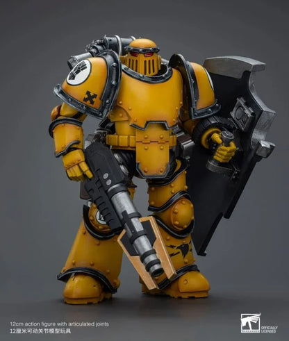 Warhammer: The Horus Heresy Imperial Fists Legion MkIII Breacher Squad Legion Breacher with Lascutter 1/18 Scale Action Figure
