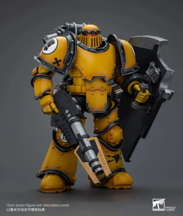 Warhammer: The Horus Heresy Imperial Fists Legion MkIII Breacher Squad Legion Breacher with Lascutter 1/18 Scale Action Figure