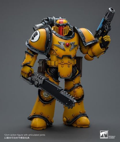Warhammer: The Horus Heresy Imperial Fists Legion MkIII Despoiler Squad Sergeant with Plasma Pistol 1/18 Scale Action Figure