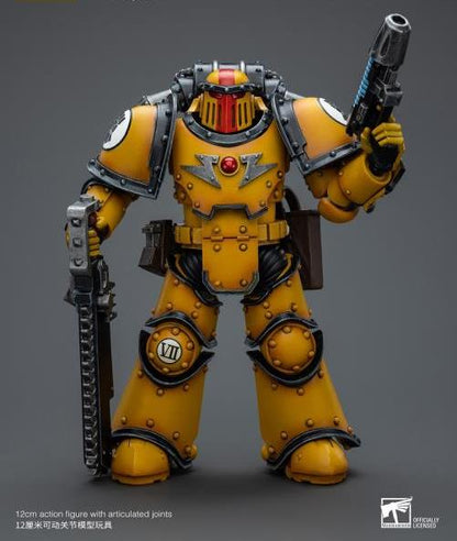 Warhammer: The Horus Heresy Imperial Fists Legion MkIII Despoiler Squad Sergeant with Plasma Pistol 1/18 Scale Action Figure