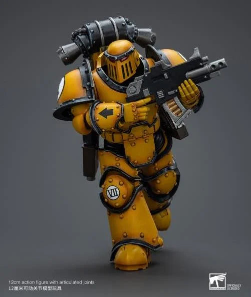 Warhammer: The Horus Heresy Imperial Fists Legion MkIII Tactical Squad Legionary with Bolter 1/18 Scale Action Figure