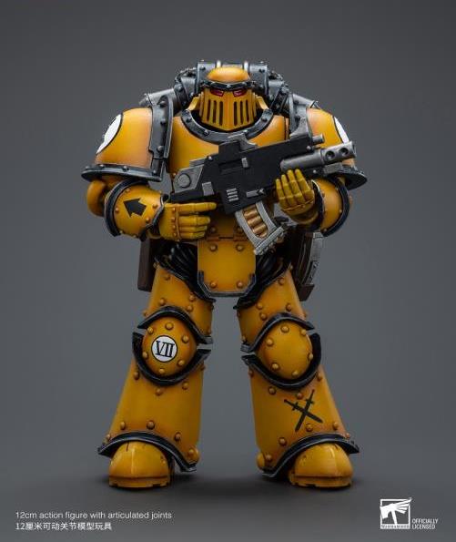 Warhammer: The Horus Heresy Imperial Fists Legion MkIII Tactical Squad Legionary with Bolter 1/18 Scale Action Figure