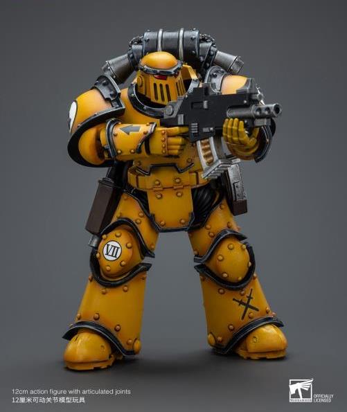Warhammer: The Horus Heresy Imperial Fists Legion MkIII Tactical Squad Legionary with Bolter 1/18 Scale Action Figure
