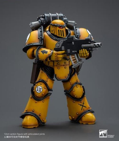 Warhammer: The Horus Heresy Imperial Fists Legion MkIII Tactical Squad Legionary with Bolter 1/18 Scale Action Figure