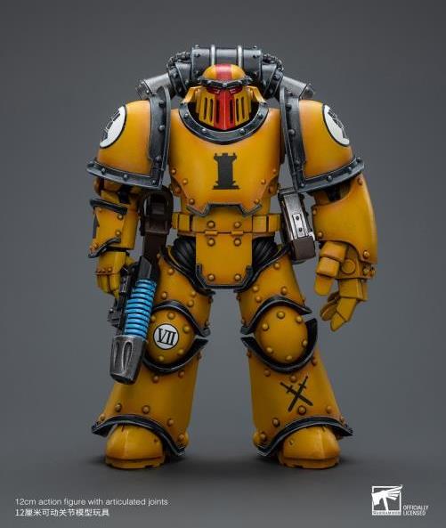 Warhammer: The Horus Heresy Imperial Fists Legion MkIII Tactical Squad Sergeant with Power Fist 1/18 Scale Action Figure