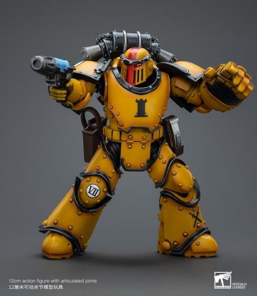 Warhammer: The Horus Heresy Imperial Fists Legion MkIII Tactical Squad Sergeant with Power Fist 1/18 Scale Action Figure