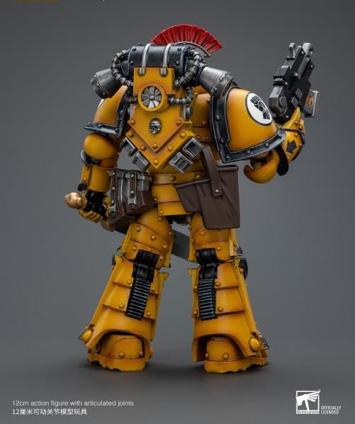 Warhammer: The Horus Heresy Imperial Fists Legion MkIII Tactical Squad Sergeant with Power Sword 1/18 Scale Action Figure