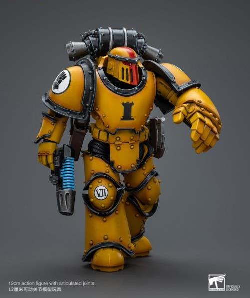 Warhammer: The Horus Heresy Imperial Fists Legion MkIII Tactical Squad Sergeant with Power Fist 1/18 Scale Action Figure