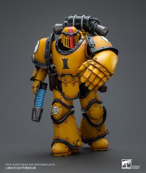 Warhammer: The Horus Heresy Imperial Fists Legion MkIII Tactical Squad Sergeant with Power Fist 1/18 Scale Action Figure