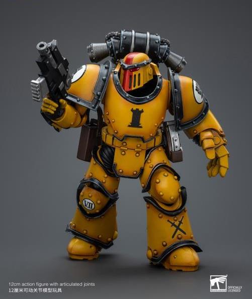 Warhammer: The Horus Heresy Imperial Fists Legion MkIII Tactical Squad Sergeant with Power Fist 1/18 Scale Action Figure