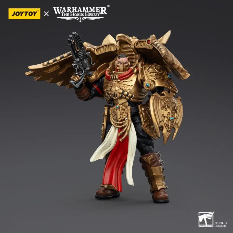 Warhammer: The Horus Heresy Legio Custodes Custodian Venetari Squad Venetari with Kinetic Destroyer 1 1/18 Scale Action Figure