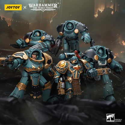 Tartaros Terminator Squad Terminator with Combi-bolter and Chainfist Warhammer: The Horus Heresy Sons of Horus 1/18 Scale Action Figure