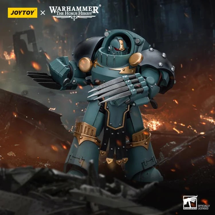 Tartaros Terminator Squad Terminator with Lightning Claws Warhammer: The Horus Heresy Sons of Horus 1/18 Scale Action Figure