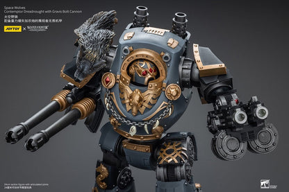 Contemptor Dreadnought with Gravis Bolt Cannon Warhammer: The Horus Heresy Space Wolves 1/18 Scale Action Figure