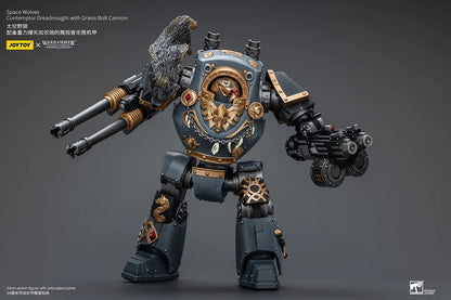 Contemptor Dreadnought with Gravis Bolt Cannon Warhammer: The Horus Heresy Space Wolves 1/18 Scale Action Figure