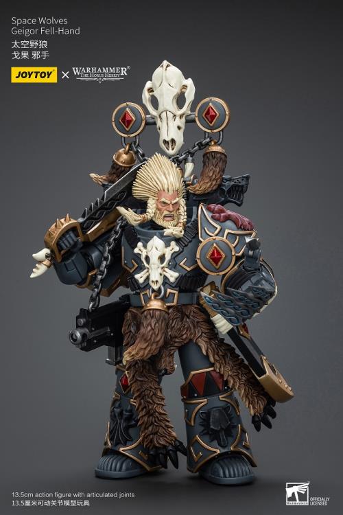 Geigor Fell-Hand Warhammer: The Horus Heresy Space Wolves 1/18 Scale Action Figure