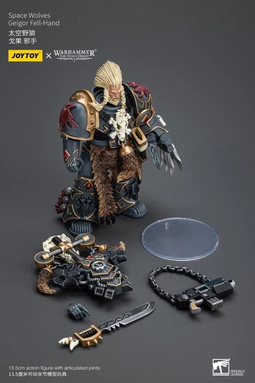 Geigor Fell-Hand Warhammer: The Horus Heresy Space Wolves 1/18 Scale Action Figure