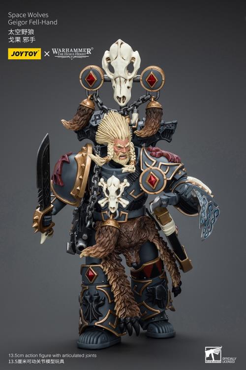 Geigor Fell-Hand Warhammer: The Horus Heresy Space Wolves 1/18 Scale Action Figure
