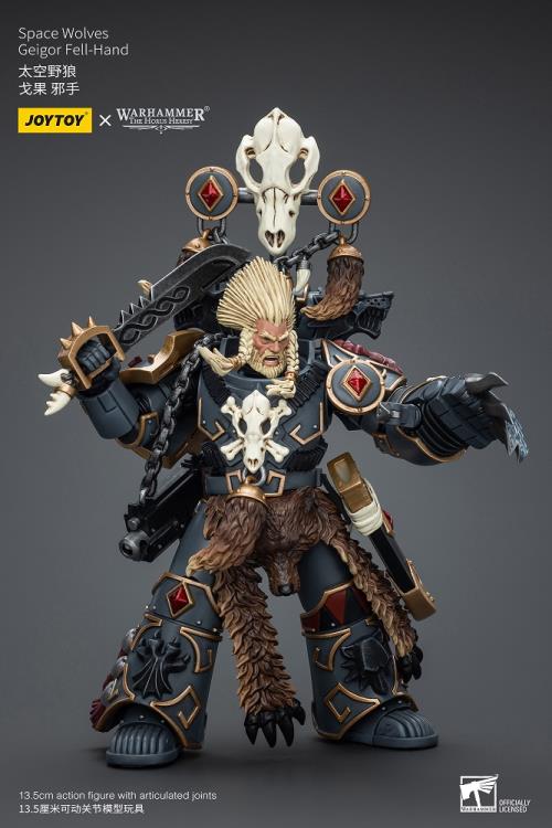 Geigor Fell-Hand Warhammer: The Horus Heresy Space Wolves 1/18 Scale Action Figure