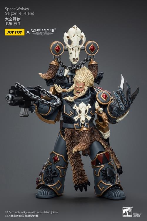 Geigor Fell-Hand Warhammer: The Horus Heresy Space Wolves 1/18 Scale Action Figure