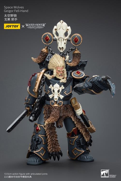 Geigor Fell-Hand Warhammer: The Horus Heresy Space Wolves 1/18 Scale Action Figure